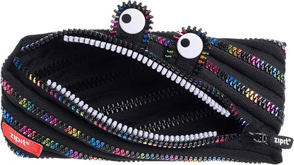 ZIPIT Monster Pencil Case for Kids, Cute Zipper Pouch for Boys Girls and Teens by ZIPIT