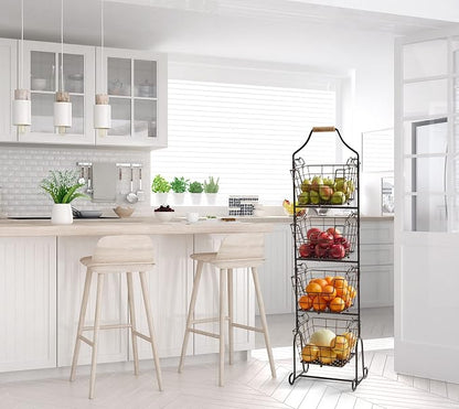 Mikasa Gourmet Basics Ferme 4-Tier Market Basket - Image 8