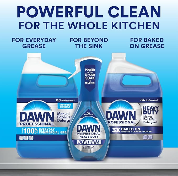 Dawn Professional Pot and Pan Detergent, Regular Scent - Image 8