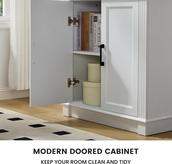 White 5 Tier Book Shelf and Bookshelf - Image 8