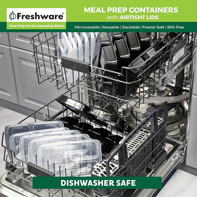 Freshware Meal Prep Containers - Image 7