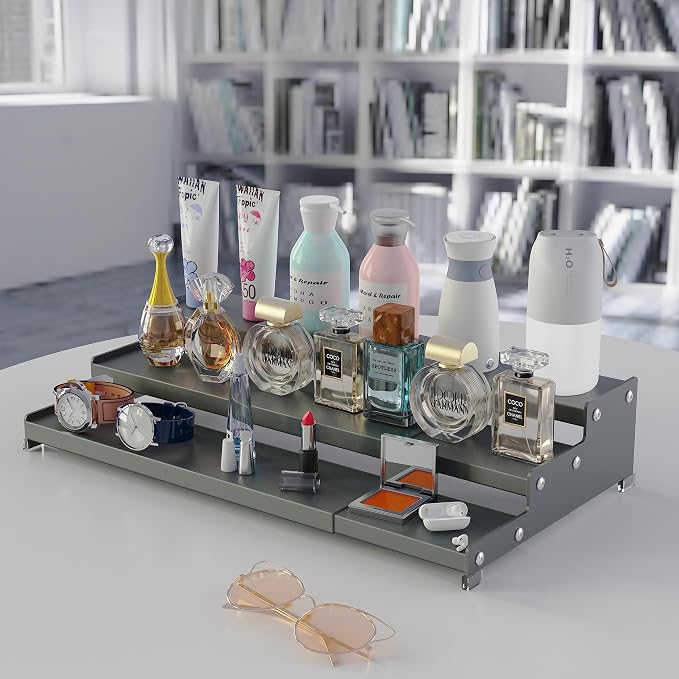 Spice Rack Organizer for Cabinet, 3 Tier Expandable Spices Storage, Pantry and - Image 3
