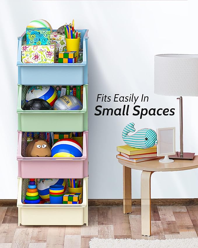 TidyFriend Stackable Storage Bins - Image 5