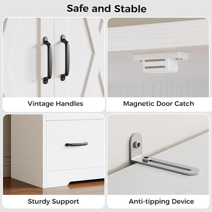 IRONCK Pantry Cabinet, Kitchen Storage Cabinet - Image 7