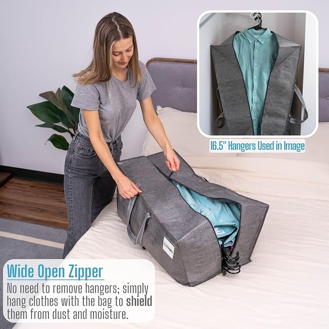 VENO 2 Pack Moving Bags w/Backpack Straps, Heavy Duty, Moving Boxes Alternative - Image 3