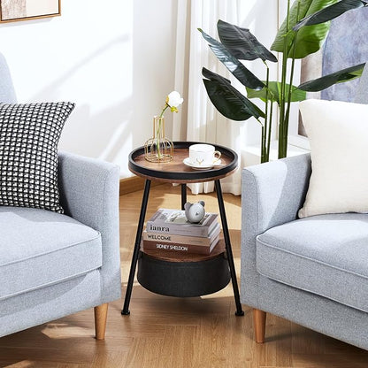 Round End Table, Round Side Table - Image 6