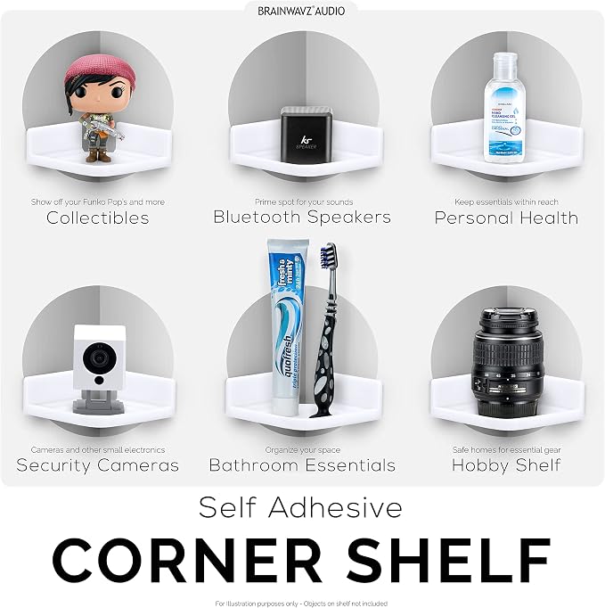 BRAINWAVZ Mini Corner Shelf Mount - Image 5