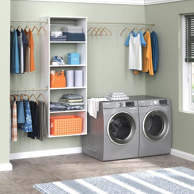 ClosetMaid SuiteSymphony Hanging Closet Kit Includes Tower, Closet Rods - Image 6