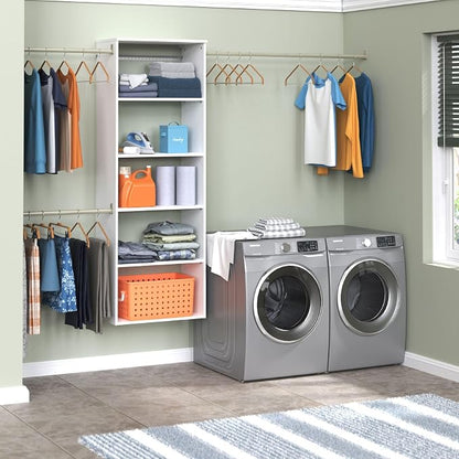 ClosetMaid SuiteSymphony Hanging Closet Kit Includes Tower, Closet Rods - Image 6