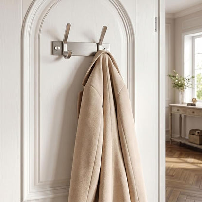 WEBI Heavy Duty Stainless Steel 304 Coat Rack Towel Rail - Image 2