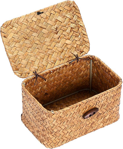 Hipiwe Seagrass Basket Key Holder Box - Image 9