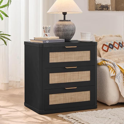 LEYAOYAO Rattan Night Stand Set of 2 - Image 5