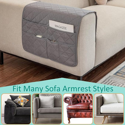 Remote Control Holder for Recliner Non-Slip Armchair Caddy Couch Armrest - Image 6