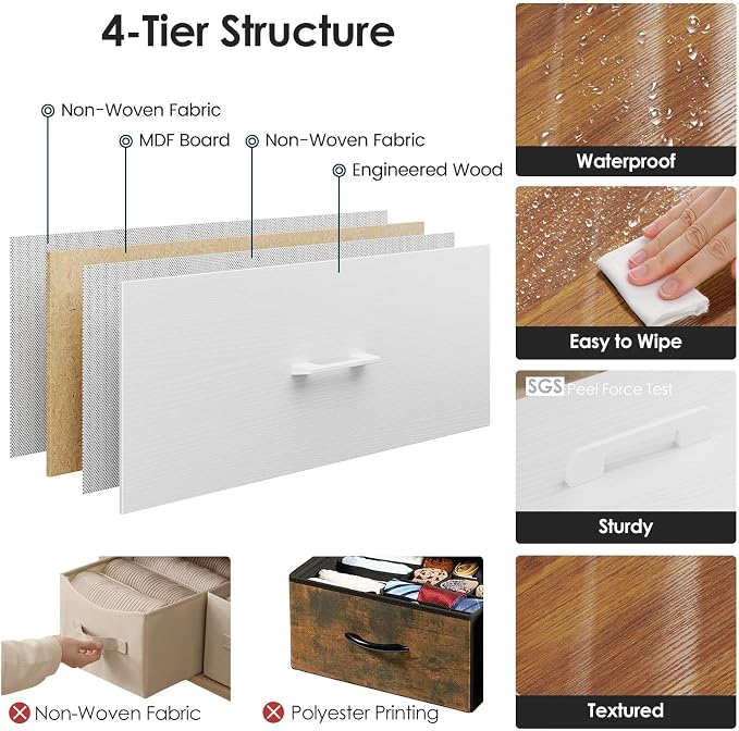 Nightstand, Farmhouse Night stand - Image 6