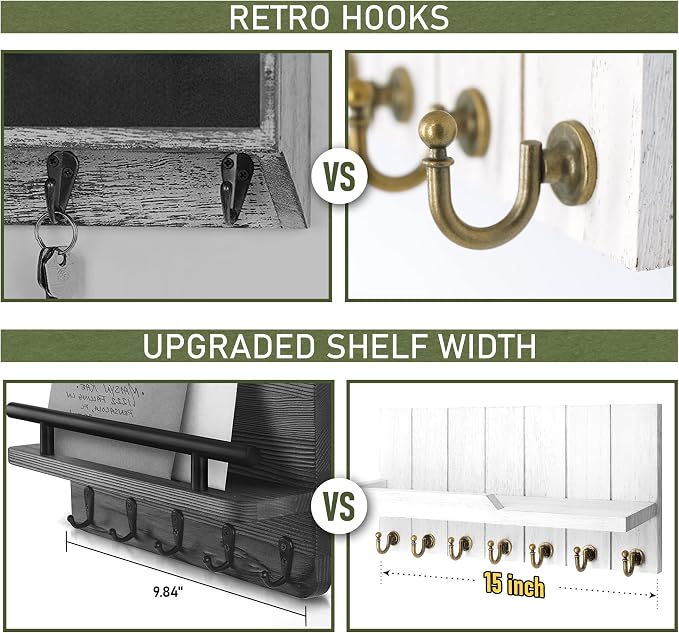 Rebee Vision Decorative Key and Mail Holder - Image 5