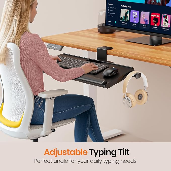 Klearlook Keyboard Tray Under Desk - Image 2