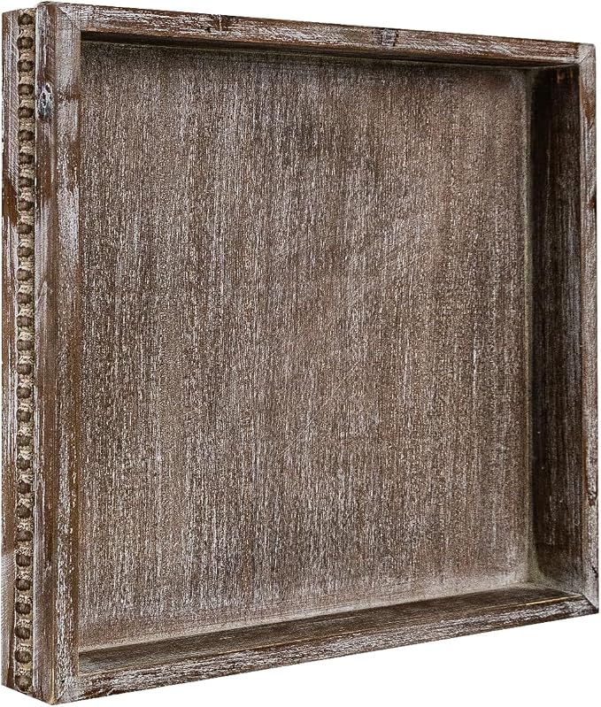 Wooden Decorative Tray, Small Serving Tray by CEDARLUX