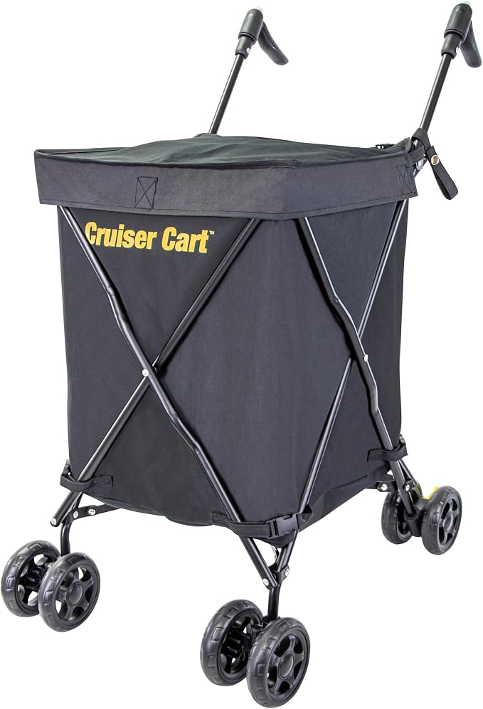 dbest Products Cruiser Cart Urban 360 Folding Shopping Grocery Collapsible by dbestproductsInc