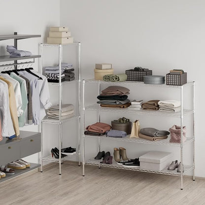 21" Deep x 60" Wide x 54" Height Wire Shelving Kit | 4-Tier | NSF Commercial - Image 7