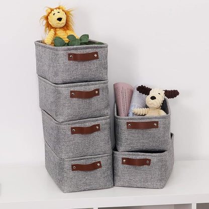 HNZIGE Foldable Fabric Storage Baskets, Empty Gift Baskets - Image 3