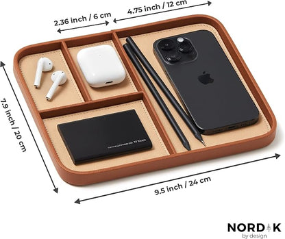 Nordik Leather Valet Tray - Image 6
