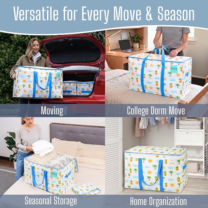 VENO 10 Pack Heavy Duty Moving Bags, Extra Large Storage Bags - Image 6