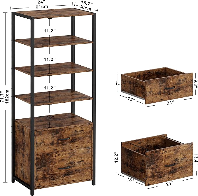 IRONCK Industrial Bookcase - Image 2