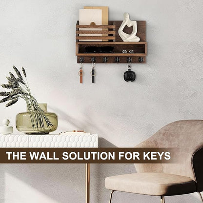 Key and Mail Holder Wall Mount, Key Hanger - Image 7