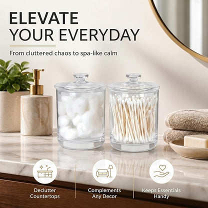 ForPro Clear Acrylic Apothecary Jars - Image 4