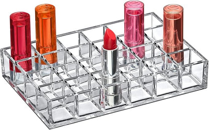 Amazing Abby - Allure - 24-Slot Acrylic Lipstick Organizer, Lipstick Holder by AmazingAbby