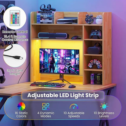 Tangkula Desktop Bookshelf - Image 6