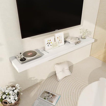 Fun Memories White Floating Shelves 55 Inch Long, 12 Inch Deep Floating Shelves - Image 5