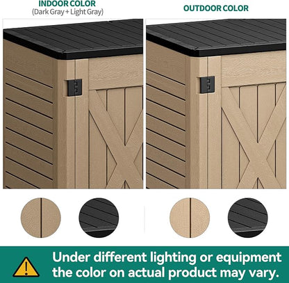 YITAHOME Outdoor Horizontal Storage Shed - Image 8
