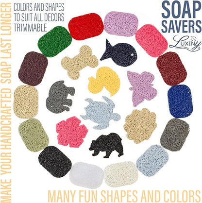Soap Savers for Bar Soap & Shampoo Bar Holder, American Made by Luxiny - Image 5