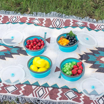 Collapsible Food Storage Containers Round - Image 8