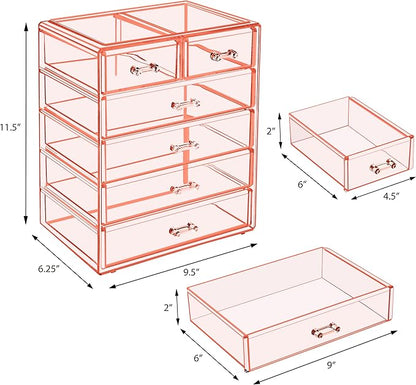 Sorbus Acrylic Makeup Organizer - Image 3