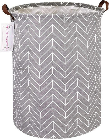 QUEENLALA Large Storage Basket, Laundry Hamper/Bathroom/Home Decor/Collapsible by QUEENLALA