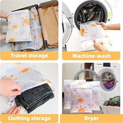 3Pcs Durable Mesh Laundry Bag, Durable Laundry Bags - Image 4