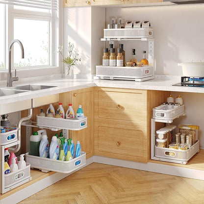 2 Pack Under Sink Organizer - Image 7