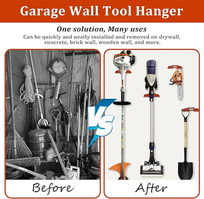Weed Eater Hanger -1 Pack Heavy Duty Trimmer Rack Wall Mount - Image 6