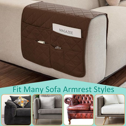 Remote Control Holder for Recliner Non-Slip Armchair Caddy Couch Armrest - Image 6