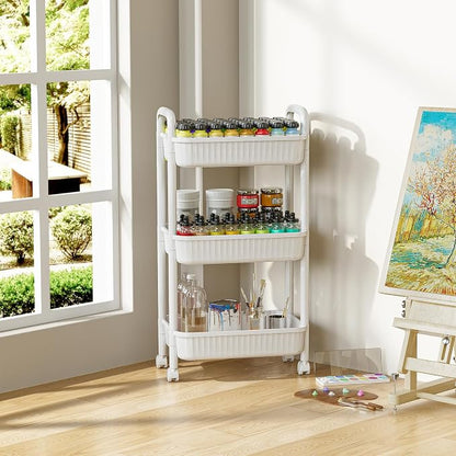 JOYZAN 3 Tier Rolling Carts - Image 5