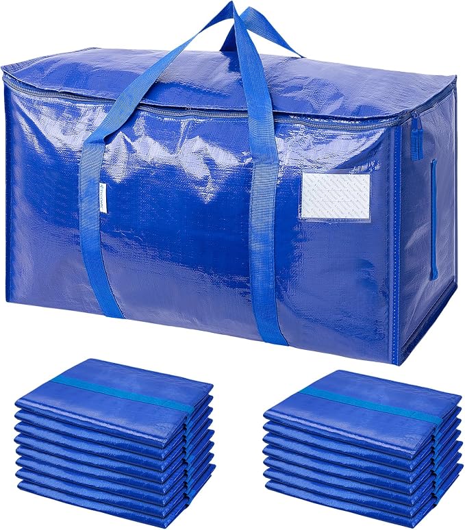 TICONN 16 Pack Extra Large Moving Bags by TICONN