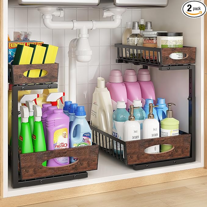 2-Tier Under Sink Organizer by Unknown