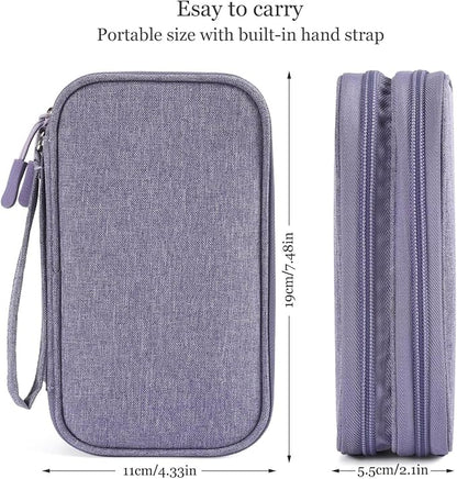Electronic Organizer Travel Cable Accessories Bag, Electronic Organizer Case - Image 2
