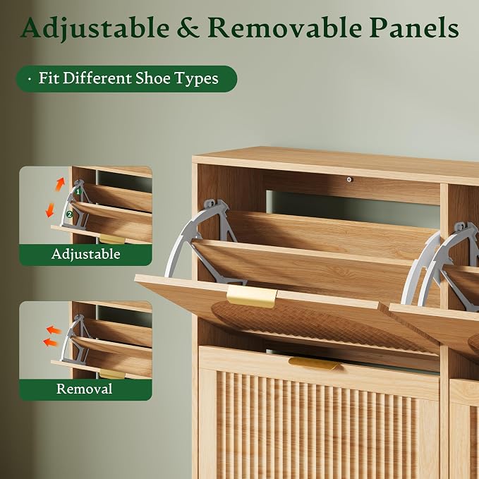 Xixini Shoe Storage Cabinet - Image 3