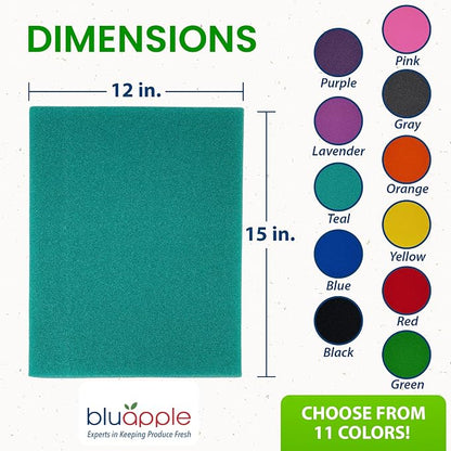 Bluapple FreshMats, Refrigerator Bin Liner, Fridge Drawer Mats, Crisper Life - Image 4