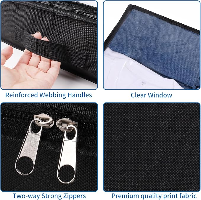 Fixwal Black Underbed Storage Bags - Image 4