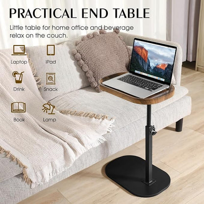 360° Swivel TV Dinner Tray Table - Image 4