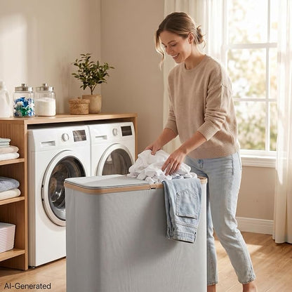 DOKEHOM 160L Extra Large Laundry Hamper - Image 8